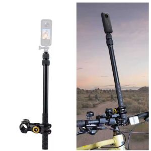 Full Set Tube Clamp Mount Insta360 GoPro Max Monopod Clamp Handlebar Motor Bike