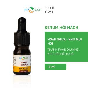 Serum Hôi Nách BIOCOS 5ml - Giảm Tiết Mồ Hôi Ngăn Ngừa Vi Khuẩn Gây Mùi
