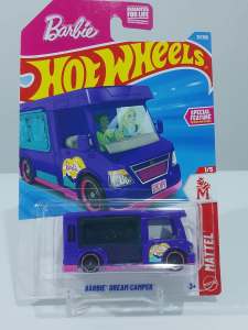 Hot Wheels Barbie Dream Camper Purple Toy Vehicle Mattel ( SPECIAL FEATURE ) ( US CARD )
