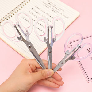 Gratis Semua - Gunting Transparan Bening Multifungsi / Gunting Transparan / Gunting Kertas Transparan Pemotong Kertas Scrapbooking