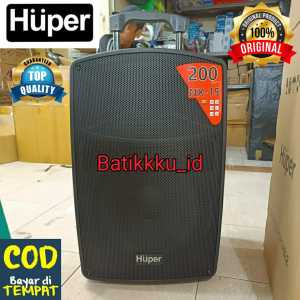 [ORIGINAL] SPEAKER AKTIF PORTABLE HUPER NX15 NX 15 ORIGINAL 15 INCH FREE 2 MIC WIRELESS