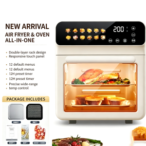 Oil-free Air Fryer Large Capacity Smart/Multifunctional/Oven/Microwave/Healthy Food