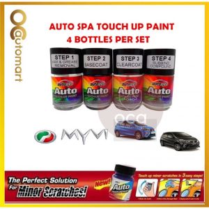 MERCEDES BENZ CAR Original Touch Up Paint - AUTOSPA Touch Up Combo Set (4 Bottles Per Set)