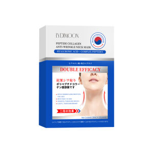 Anti-Wrinkle Neck Mask Anti-Aging Care Reduces Wrinkles Tightens Skin Moisturizes & Nourishes Improves Rough & Dull Neck Skin Delays Aging 10 Pcs/Box