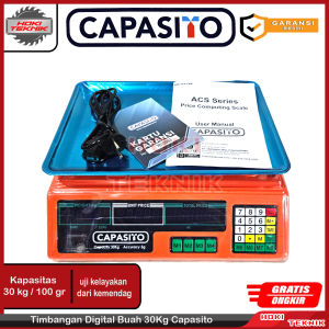 Timbangan Digital Buah 30Kg Capasito Double Display Computing Scale