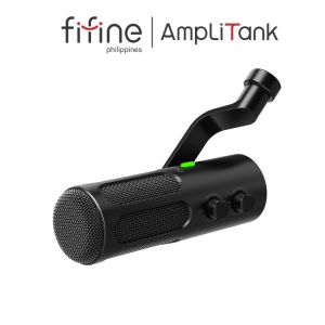 FIFINE AmpliTank Tank3 XLR All Metal Studio Dynamic Microphone for Podcast Streaming USB/XLR Studio Microphone