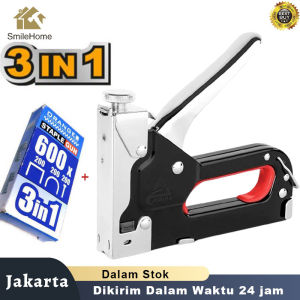 Staples Gun Alat 3 In 1 Tembak Paku Staples Manual Multifungsi - Staples Tembak - Staples Tembak Staple Gun-Gun Powerful - Gun Tacker Guntacker Besi/Stapler Staples Tembak Gun Powerful Staples