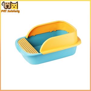 Cat Litter Box Tempat pasir kucing Toilet Hewan Peliharaan litter box kucing besar Tempat Pup