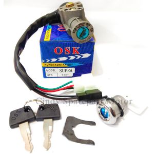 kunci kontak set supra supra x supra fit lama merk OSK