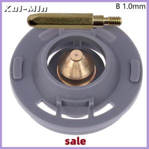 Kui-Min หัวฉีดพ่นสีโลหะสำหรับเปลี่ยนหัวฉีดพ่นสี0.5 1.0 1.8 2.5มม. หัวฉีดพ่นสีโลหะที่เสียหายแบบเก่า