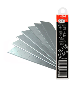 SET 100 LƯỠI DAO DỌC GIẤY SDI 1404 LOẠI LỚN 18MM LƯỠI DAO RỌC GIẤY CHÍNH HÃNG