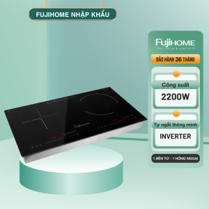 Bếp Đôi Fujihome IC2519 – Từ Và Hồng Ngoại Tiện Lợi Siêu Tiết Kiệm - Bảo hành điện tử toàn quốc