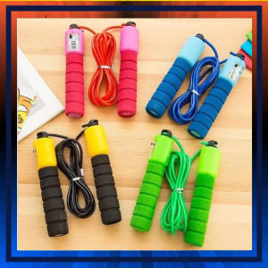 ( Olahraga ) Tali Lompat Skipping / Jump Rope Dengan Penghitung Loncatan