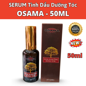 Tinh Dầu Serum Dưỡng Tóc OSAMA 50ml giúp tóc mềm mượt óng ả giảm khô xơ.