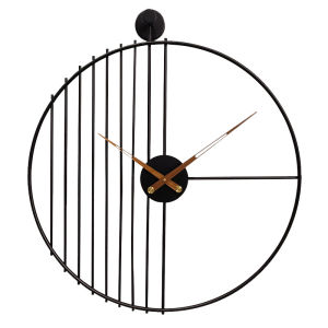 Minimalist Nordic Series Wall Clock Iron Art Hot Sale Home Living Room Clock Simple Retro Creative Wall Decoration