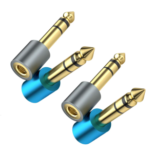 6.35mm to 3.5mm Adapter 6.35mm 1/4inch Male to 3.5mm 1/8inch Female Stereo Adapter for Guitar Amplifier Headphone