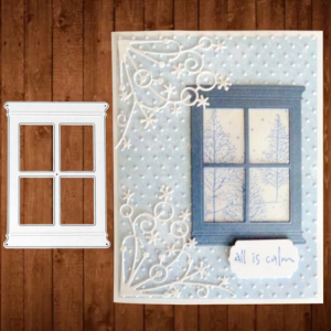 Window Metal Cutting Dies Stencil Scrapbooking DIY Album Paper