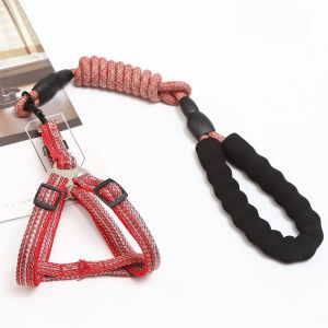 HIGH GRADE QUALITY Tali Tuntun Untuk Badan Anjing Kucing Besar Bahan Tebal - Pet Harness Dog Cat - Tali Harness Anjing Kucing - Tali Tuntun Hewan/Anabul Big Size