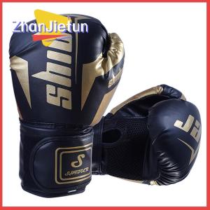 zhanjietun 6 10 Oz PU Trẻ Em Thở Của Người Lớn Chuyên Nghiệp Sanda Muay Thái Taekwondo Trung Tính Thoáng Khí Găng Tay Đấm Bốc