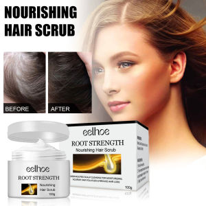 Ellhoe nuôi dưỡng tóc chà cố định và dày đặc tóc ngăn ngừa rụng tóc và loại bỏ gàu kiểm soát dầu chà chống trượt chà chống ngứa chà chăm sóc tóc 100g