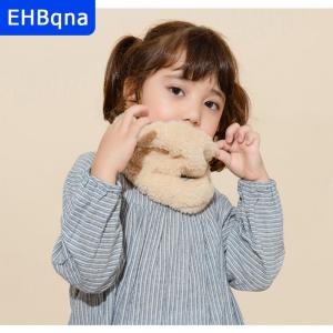 [COD] EHBqna SPORTS ผ้าพันคอให้ความอบอุ่่นสำหรับเด็ก ผ้าพันคอไหมพรมทำจากผ้าขนสัตว์สำหรับเด็กผู้หญิงเด็กผู้ชายผ้าพันคอให้ความอบอุ่นในฤดูหนาวสำหรับเด็ก