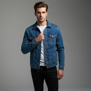 Jaket Denim Pria Warna BIOBLITZ – Premium Jeans Jacket Stylish Tebal Nyaman Awet & Trendy