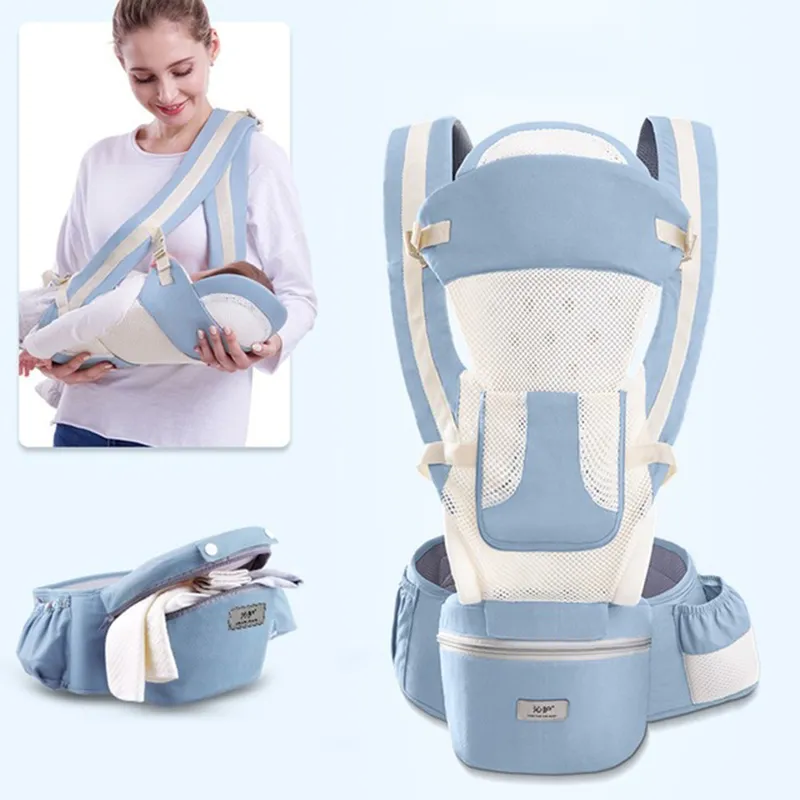 Ergonomic Baby Backpacks Baby Carrier Cushion Front Sitting