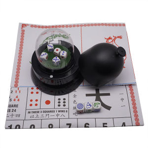 LZD  In Stock Bar High Bottom Electric Dice Cup Three-in-One Big Talk Dice Delivery Fish Shrimp Crab Dice Dice Cup Set