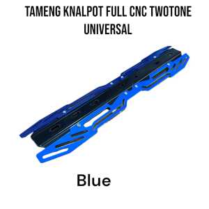 TAMENG KNALPOT FULL CNC TWOTONE COVER KNALPOT CNC UNIVERSAL UNTUK SEMUA MOTOR LR55
