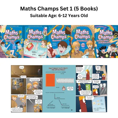 [SG STOCK] WS E - Science Champs All Titles - Age 6-12+ Children Primary School Science Comic Singapore MOE Syllabus Learning Book