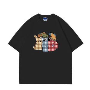 Áo thun nữ cotton in họa tiết hoạt hình tay ngắn áo rộng mới mùa hè cho nữ