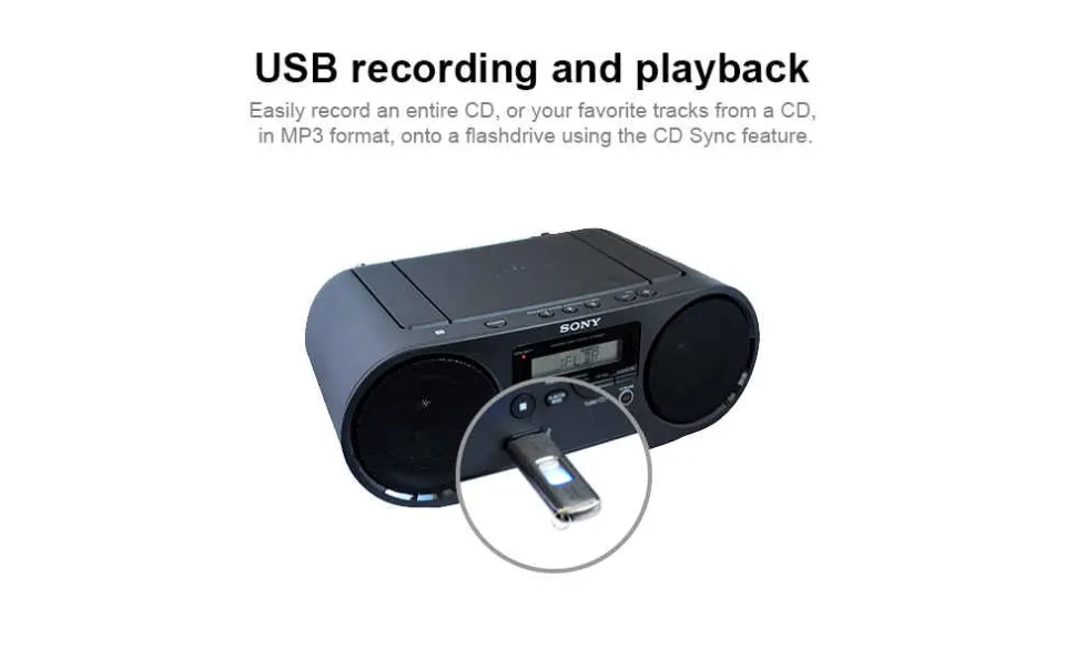 Sony cd store boombox with bluetooth