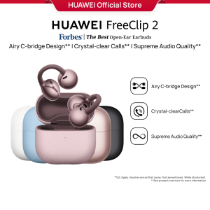 HUAWEI FreeClip 2 Earphone | Airy C-bridge Design | Crystal-clear Calls | Supreme Audio Quality