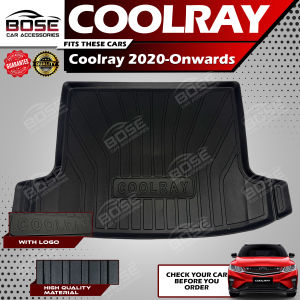 Car Trunk Tray for Geely Coolray with Mesh 2020 Onwards / Geely Okavango 2020 Onwards Model OEM Cargo - High Quality Accessories Accessory Rear Mat Carpets HH