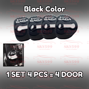 [4PC] Proton SAGA VVT MC2 2016 - 2025 Door Lock Cover Car Accessories Aksesori 2023 2019 2022 2021 MC2 NEW BARU Bodykit