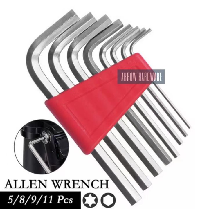 9 Pcs. Allen Wrench Set Lazada PH