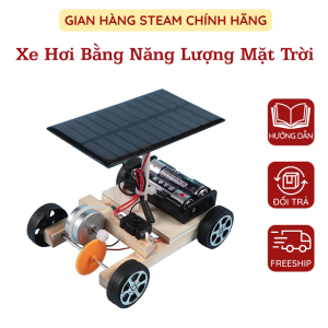 Xe Hơi Chạy Bằng Năng Lượng Mặt Trời - Đồ Chơi Lắp Ráp Khoa Học Giáo Dục Cho Bé