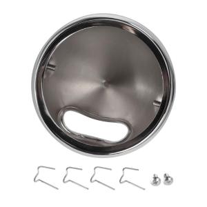 Easy installs Motorcycle Light Cover 5.75 Inch Retro Style Aluminum Shell Replacement Bike Modification Part for Bike