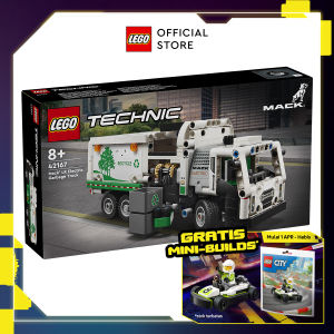 LEGO Technic 42167 Mack LR Electric Garbage Truck (503 Pieces) Building Block Toys Bricks