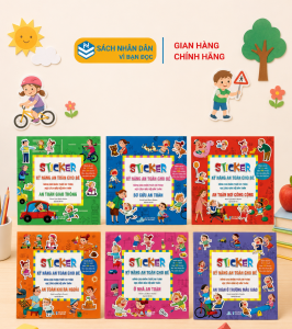 Sách - Sticker Kỹ Năng An Toàn Cho Bé - ndbooks