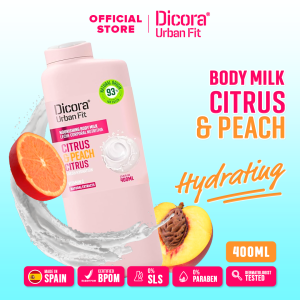 [Bundle] Dicora Urban Fit Glow Getter Skin Duo | Shower Gel 400ML & Body Milk 400ML