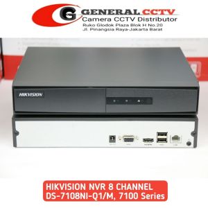 NVR HIKVISION DS-7108NI-Q1/M 8Ch Support IP Camera CCTV Onvif