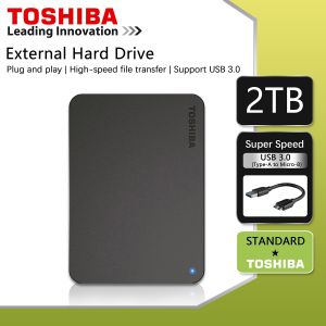 [Fast delivery] Toshiba 1TB 2TB External Hard Drive HDD Canvio Basics Enclosure USB 3.0 External Storage Hard Disk Suitable for PC Laptop Mac