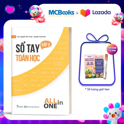 Sách - Sổ tay toán học cấp 3 - All in one