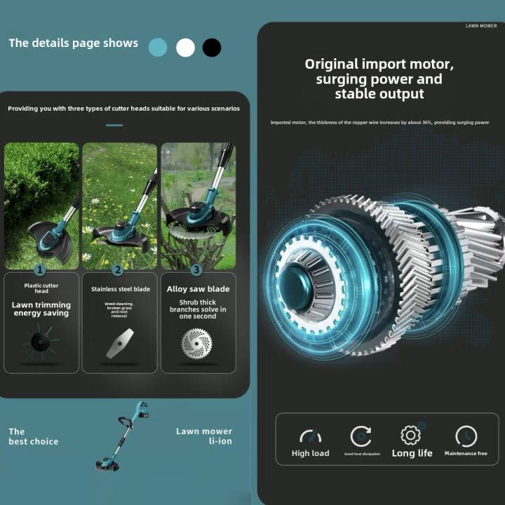 Makita%20Cordless%20Lawn%20Mower%20168V%20Rechargeable%20Lithium%20Battery%20Portable%20Household%20Gardening%20Trimmer%20Electric%20Grass%20Cutter%203.0%20Full%20Quality%20Upgrade%20-%20Image%207