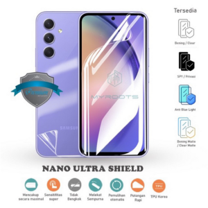 Hydrogel Samsung A55 - A35 - A25 - A15 - A54 5G - A34 5G - A53 5G - A33 5G - A73 5G - A32 4G 5G - A22 4G 5G - Samsung A52s / A52 - A72 Full Cover Screen