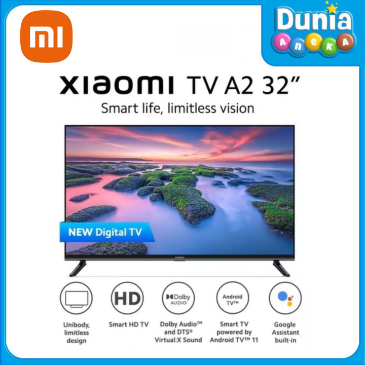 XIAOMI MI TV A2 32" SMART HD ANDROID TV | Lazada Indonesia