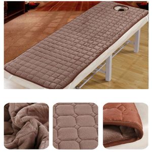 美容床垫子加厚带洞防滑保暖按摩理疗床垫单人学生午休折叠床垫子Beauty mattress with thickened and perforated anti slip and warm massage therapy mattress single student nap folding bed cushion