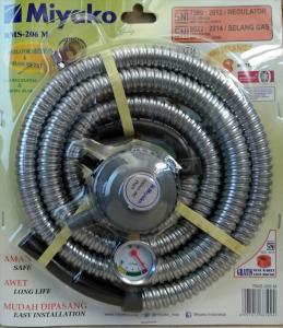 MIYAKO selang + regulator RMS 206-M 18meter ORIGINAL