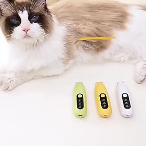 AU Tông đơ điện cắt lông thú cưng sạc điện có đèn dùng để cắt tỉa lông chân lông quanh tai làm đẹp cho chó mèo.